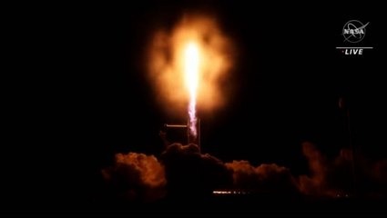 Rocket launch originally scheduled for Halloween successfully takes off