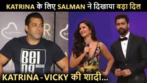 Salman Khan Postpones Work & Shoots For Katrina Kaif & Vicky Kaushal's Wedding?