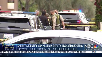 Suspect Identified in Indian Wells Deadly Deputy-Involved Shooting