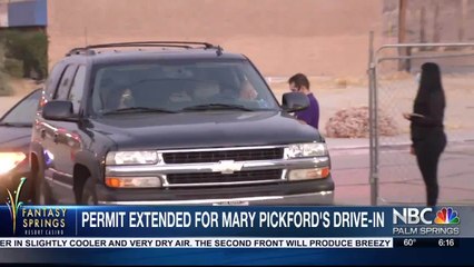 Mary Pickford drive-in movies extended through May 2021