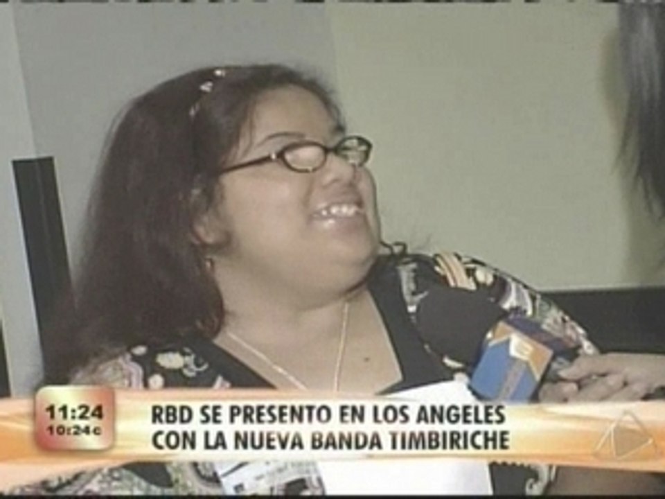 RBD se presento en Los Angeles (ESCANDALO TV)