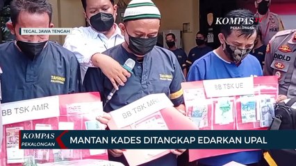 Download Video: Edarkan Uang Palsu, Mantan Kades Ditangkap Polisi