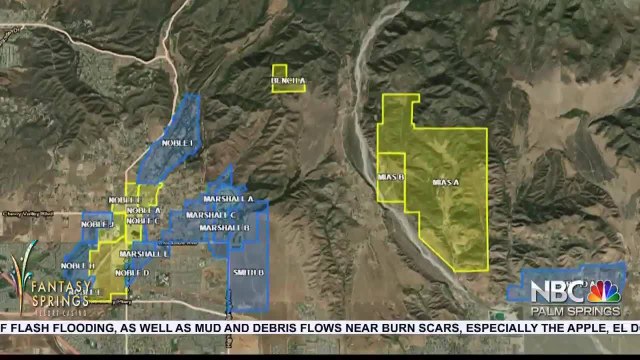 EVACUATION WARNING ISSUED FOR APPLE FIRE AREAS