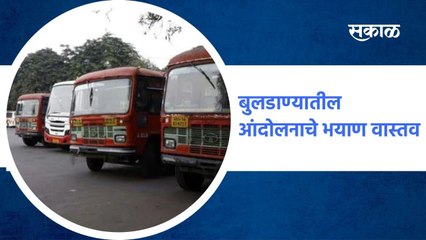 Buldhana ; बुलडाण्यातील आंदोलनाचे भयाण वास्तव ; पाहा व्हिडीओ