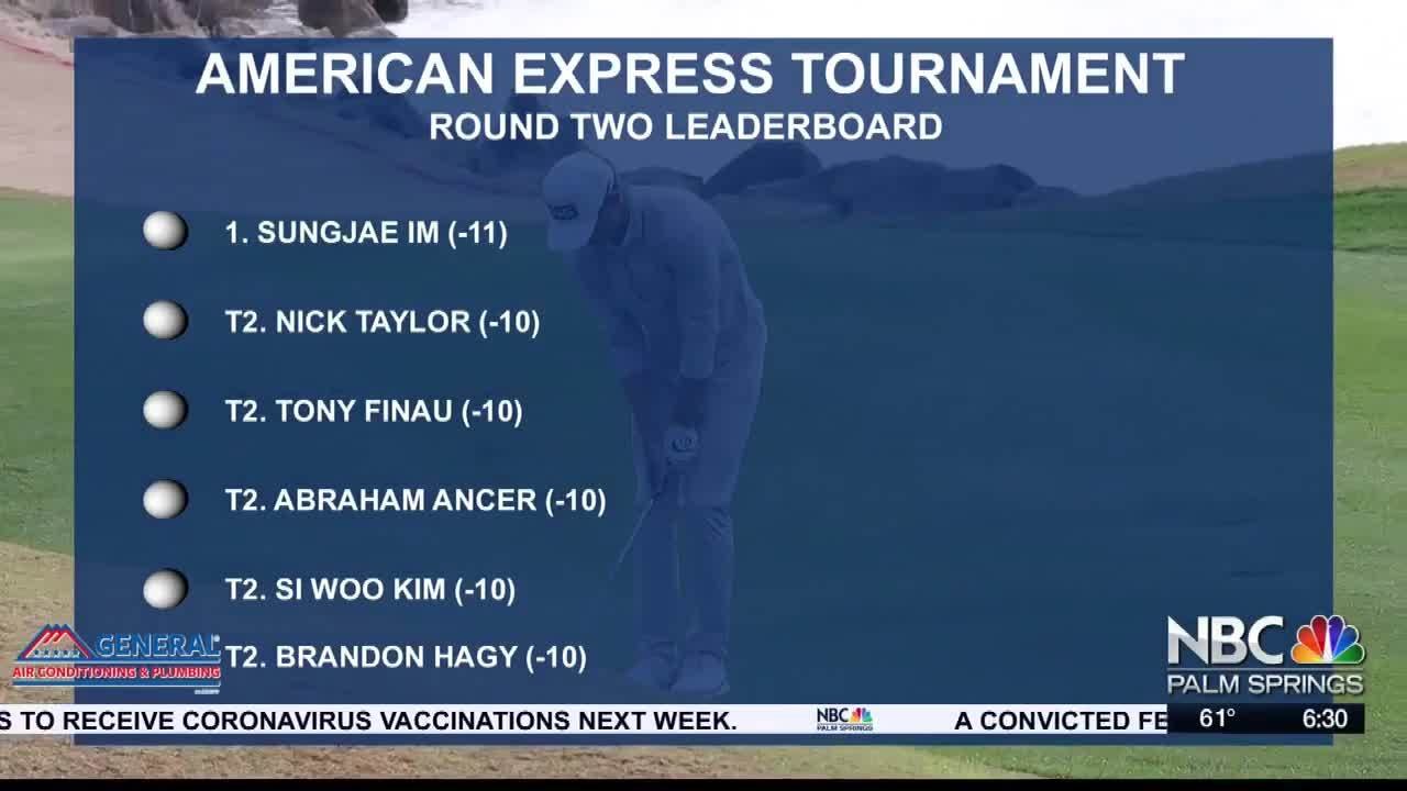AMERICAN EXPRESS ROUND 2