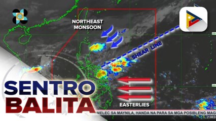 PTV INFO WEATHER:  Mga pag-ulan, asahan sa ilang bahagi ng Luzon dahil sa shear line