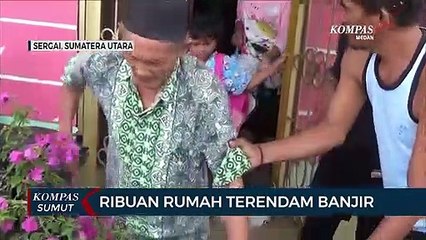 Ribuan Rumah di Kabupaten Serdang Bedagai Terendam Banjir