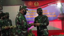Panglima TNI Hadi Tjahjanto Pamitan ke Prajurit TNI AL di Surabaya