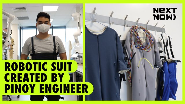 Robotic suit created by Pinoy engineer | NEXT NOW