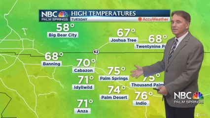 Jerry's Tuesday Forecast