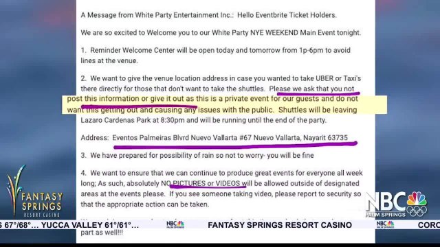 Local reaction over white party event and future in Palm Springs