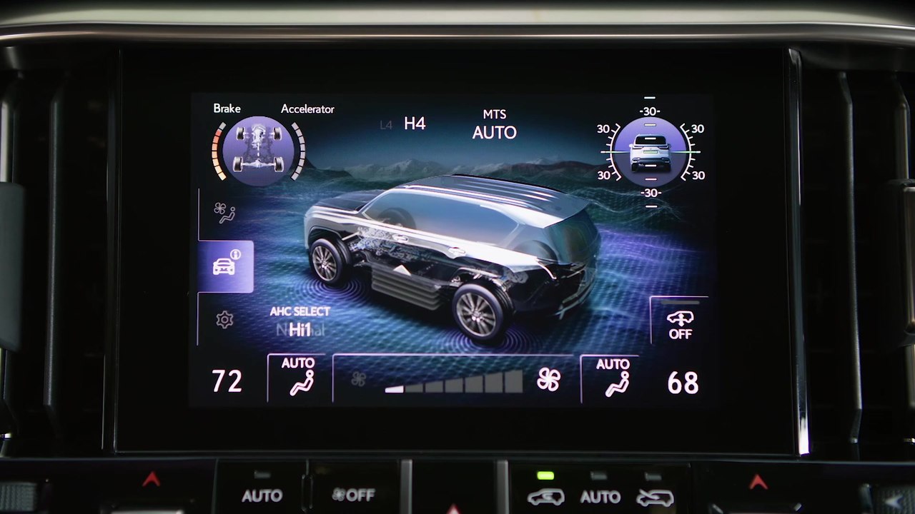 2022 Lexus LX 600 Ultra Luxury Infotainment System