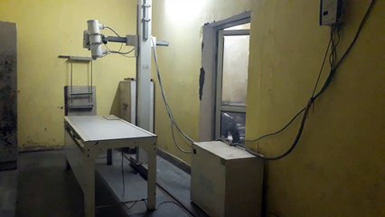 मरम्मत के 10 दिन बाद फिर खराब हुई डिजीटल एक्स-रे मशीन