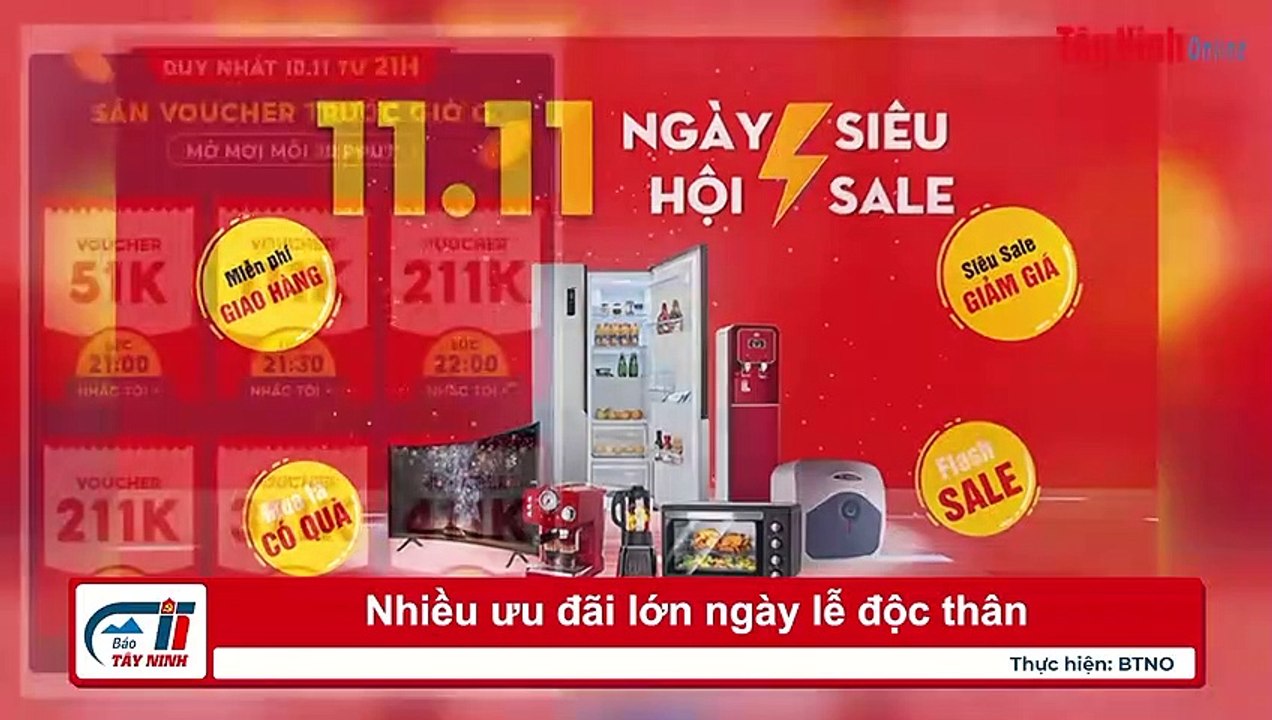 Nhiều ưu đãi lớn ngày lễ độc thân