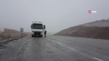 Bayburt ve Erzincan'ın yüksek kesimlerinde kar yağışı