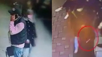 Yankesici içi para dolu çantayı böyle çaldı