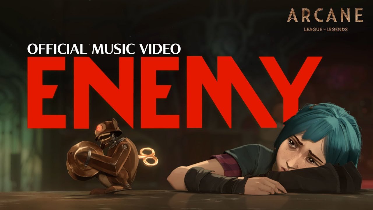 Imagine Dragons & JID - Enemy (from the series Arcane League of Legends)   Official Music Video