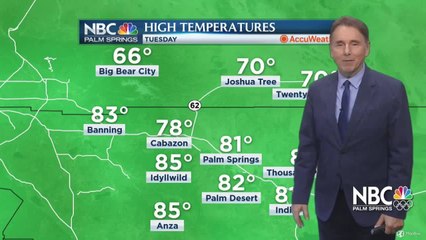 Jerry's Tuesday Forecast