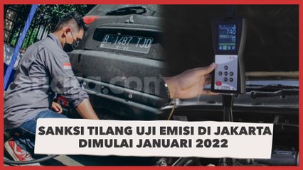 Tilang Kendaraan Tidak Lulus Emisi Diundur Sampai Januari 2022