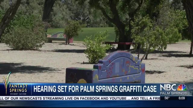 Hearing Set for Palm Springs Graffiti Case