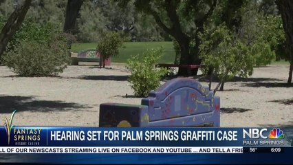 Hearing Set for Palm Springs Graffiti Case