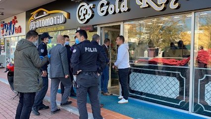 Bursa'da silahlı kuyumcu soygunu