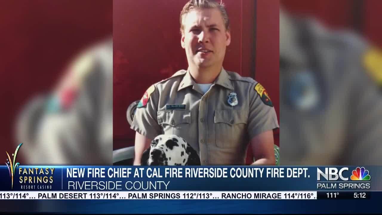 Meet Cal Fire Riverside County Fire Department's New Fire Chief