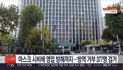 마스크 시비에 영업방해까지…방역거부 377명 검거