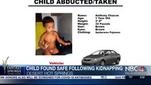 1-year-old found safe after being abducted inside stolen car in Desert Hot Springs