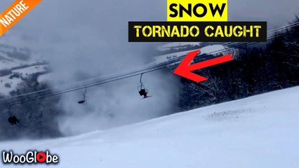 'Snow Tornado in Ukraine - Extreme Cold Weather'
