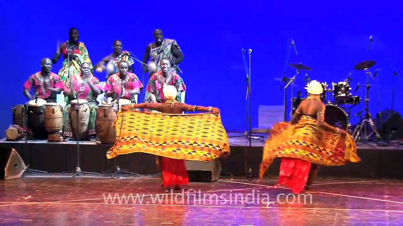 Ntetan Ghana dance from the African heartland!