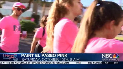 NBC CARES PAINT EL PASEO PINK 2020