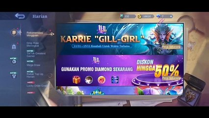 Cara menambah Diamond Kuning Mobile legend GRATIS!!! BURUAN COBA EVENT TERBATAS