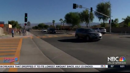 Coachella names traffic light after local student