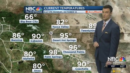 Mike's Monday Evening Forecast 10 12 2020