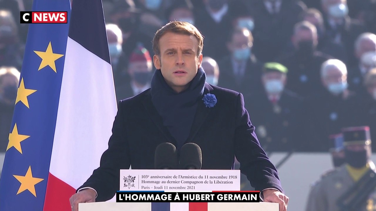 Emmanuel Macron : «Serions nous là sans Hubert Germain?»