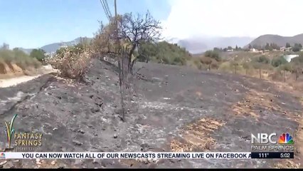 Vietnam Vet fights flames with garden hose