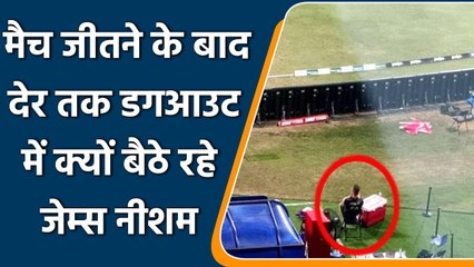 T20 WC 2021 Eng vs NZ: James Neesham found sit alone beside boundary | वनइंडिया हिंदी