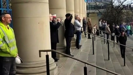 Armistice Day 2 minutes silence in Sheffield November 11th 2021