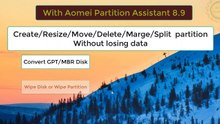 How to Manage Hard Disk With AOMEI Partition Assistant 8.9 FREE I 2020