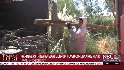 Man Fearful of Coronavirus Threatens Landscapers at Gunpoint