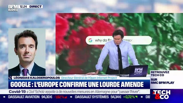 Léonidas Kalogeropoulos (Open Internet Project) : L'Europe confirme une lourde amende pour Google - 11/11