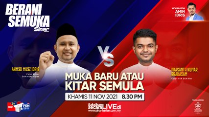 [LIVE] PRN Melaka: Muka baru atau kitar semula?