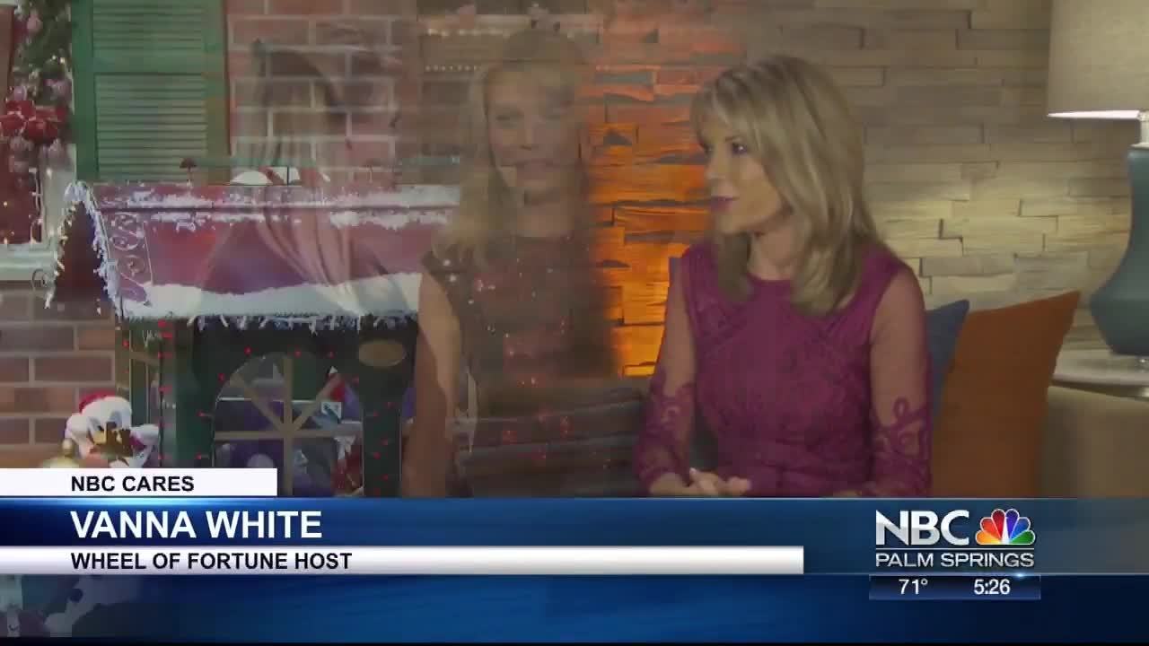 NBCares: Vanna White Host's 'Wheel' for First Time in 37-Years