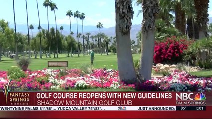Local Golf Course Reopens with New Guidelines