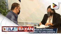 COMELEC, handa na sa posibleng withdrawal at substitution of candidacy ng ilang kandidato; Primary Debate para sa kwalipikadong presidential candidates, kasado na sa Enero