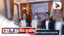 Presidential daughter at Davao City Mayor Sara Duterte, nanumpa na bilang bagong miyembro ng LAKAS-CMD