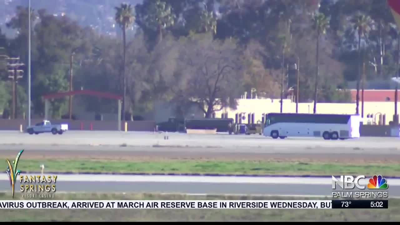 CDC Holds News Conference Over Americans Evacuated to Riverside County