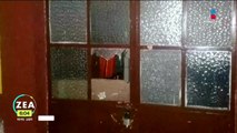 Sujetos armados causan destrozos en municipios de San Luis Potosí