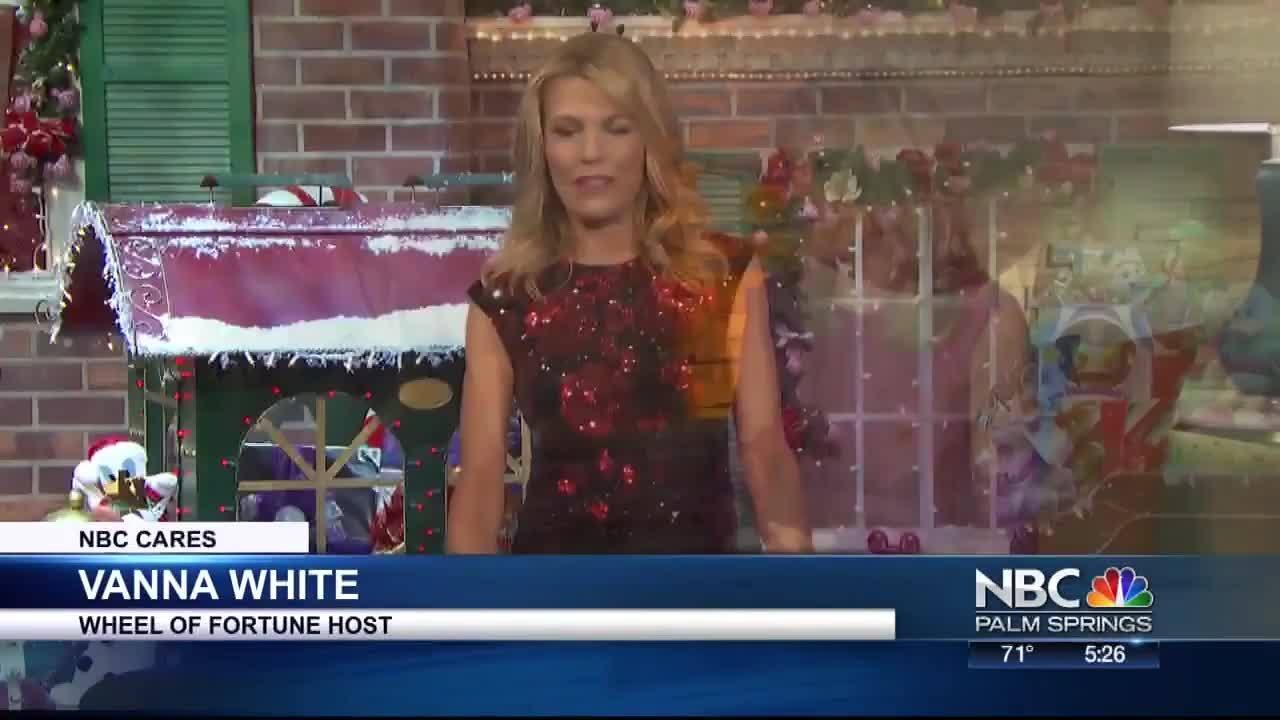 NBCares: Vanna White Host's 'Wheel' for First Time in 37-Years